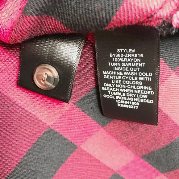 Sanctuary plaid cozy snap button oversized flannel shirt - Picture 2 of 5